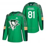 Maillot Hockey Pittsburgh Penguins Phil Kessel 2018 Dia de San Patricio Vert