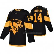 Maillot Hockey Pittsburgh Penguins Tanner Pearson Authentique 2019 Stadium Series Noir