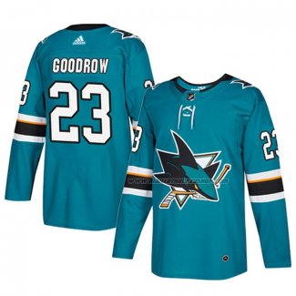 Maillot Hockey San Jose Sharks Barclay Goodrow Authentique Domicile Vert