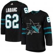 Maillot Hockey San Jose Sharks Kevin Labanc Alterner Authentique Noir