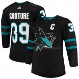 Maillot Hockey San Jose Sharks Logan Couture Alterner Authentique Noir