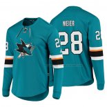 Maillot Hockey San Jose Sharks Timo Meier Platinum Vert