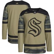 Maillot Hockey Seattle Kraken Military Appreciation Team Authentique Practice Camouflage