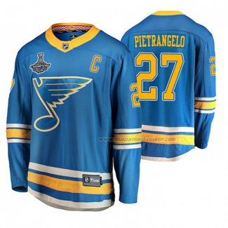 Maillot Hockey St. Louis Blues Brayden Schenn Domicile Breakaway Bleu