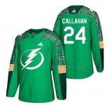 Maillot Hockey Tampa Bay Lightning Ryan Callahan 2018 Dia de San Patricio Vert