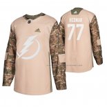 Maillot Hockey Tampa Bay Lightning Victor Hedman Veterans Day Camouflage