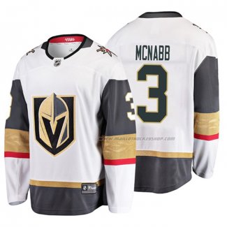 Maillot Hockey Vegas Golden Knights Brayden Mcnabb 2019 Exterieur Breakaway Blanc