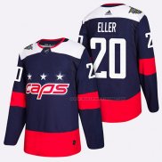 Maillot Hockey Washington Capitals Evgeny Kuznetsov 2018 Stadium Series Bleu