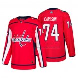 Maillot Hockey Washington Capitals John Carlson Domicile Authentique Joueur Rouge