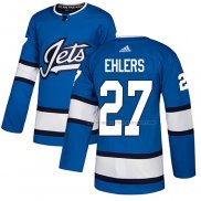 Maillot Hockey Winnipeg Jets Nikolaj Ehlers Alterner Authentique Bleu