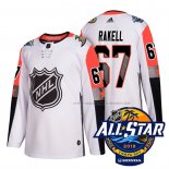 Maillot Hockey 2018 All Star Anaheim Ducks Rickard Rakell Authentique Blanc