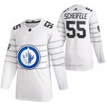 Maillot Hockey 2020 All Star Winnipeg Jets Mark Scheifele Authentique Blanc