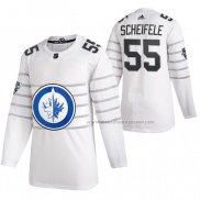 Maillot Hockey 2020 All Star Winnipeg Jets Mark Scheifele Authentique Blanc