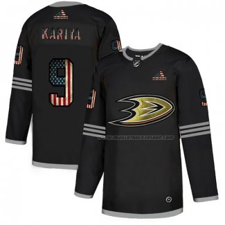 Maillot Hockey Anaheim Ducks Paul Kariya 2020 USA Flag Noir