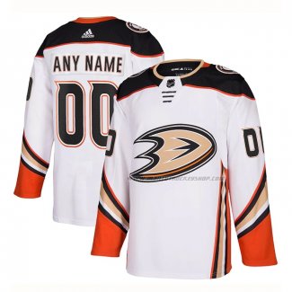 Maillot Hockey Anaheim Ducks Personnalise Exterieur 2020-21 Blanc