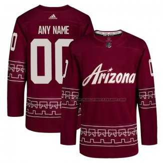 Maillot Hockey Arizona Coyotes Alterner Authentique Pro Primegreen Personnalise Rouge