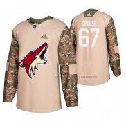 Maillot Hockey Arizona Coyotes Lawson Crouse Veterans Day Camouflage