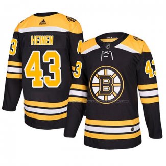 Maillot Hockey Boston Bruins Danton Heinen Authentique Domicile Noir