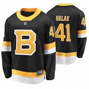 Maillot Hockey Boston Bruins Jaroslav Halak Alterner Premier Breakaway Noir