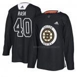Maillot Hockey Boston Bruins Tuukka Rask New Season Practice Noir