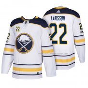 Maillot Hockey Buffalo Sabres Johan Larsson 2018 New Season Team Road Blanc