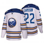 Maillot Hockey Buffalo Sabres Johan Larsson Authentique 2018 Winter Classic Blanc