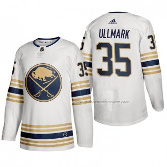 Maillot Hockey Buffalo Sabres Linus Ullmark Tercera Blanc