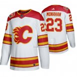 Maillot Hockey Calgary Flames Sean Monahan 2019 Heritage Classic Authentique Blanc