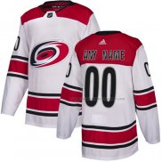 Maillot Hockey Carolina Hurricanes Personnalise Exterieur Blanc