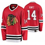 Maillot Hockey Chicago Blackhawks Chris Kunitz Rouge