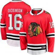 Maillot Hockey Chicago Blackhawks Jason Dickinson Domicile Breakaway Rouge