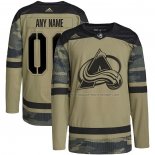 Maillot Hockey Colorado Avalanche Personnalise Military Appreciation Team Authentique Practice Camouflage