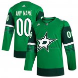 Maillot Hockey Dallas Stars 2023 St. Patrick's Day Authentique Personnalise Vert