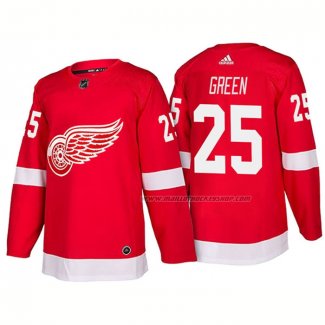 Maillot Hockey Detroit Red Wings Mike Green New Outfitted 2018 Rouge