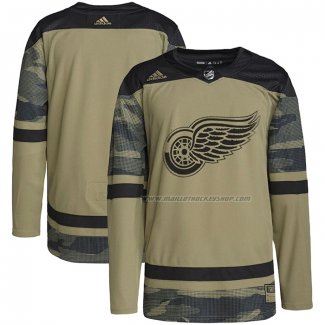 Maillot Hockey Detroit Red Wings Military Appreciation Team Authentique Practice Camouflage