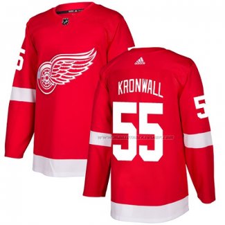 Maillot Hockey Detroit Red Wings Niklas Kronwall Domicile Authentique Rouge