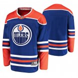 Maillot Hockey Edmonton Oilers Alterner Authentique Bleu