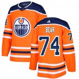 Maillot Hockey Edmonton Oilers Ethan Bear Domicile Authentique Orange