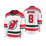 Maillot Hockey Enfant New Jersey Devils Will Butcher Alterner Breakaway Blanc