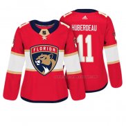 Maillot Hockey Femme Florida Panthers Jonathan Huberdeau Authentique Joueur Rouge