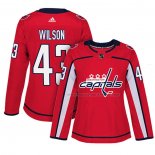 Maillot Hockey Femme Washington Capitals Tom Wilson Domicile Authentique Joueur Rouge