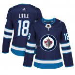 Maillot Hockey Femme Winnipeg Jets Bryan Little Domicile Authentique Joueur Bleu