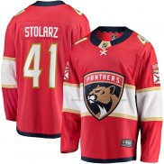 Maillot Hockey Florida Panthers Anthony Stolarz Domicile Breakaway Rouge