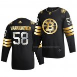 Maillot Hockey Golden Edition Boston Bruins Urho Vaakanainen Limited Authentique 2020-21 Noir