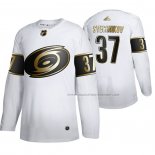 Maillot Hockey Golden Edition Carolina Hurricanes Andrei Svechnikov Authentique Blanc