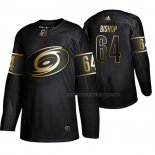 Maillot Hockey Golden Edition Carolina Hurricanes Clark Bishop Authentique Noir