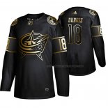 Maillot Hockey Golden Edition Columbus Blue Jackets Pierre Luc Dubois Authentique Noir