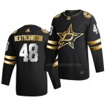 Maillot Hockey Golden Edition Dallas Stars Dillon Heatherington Limited Authentique 2020-21 Noir