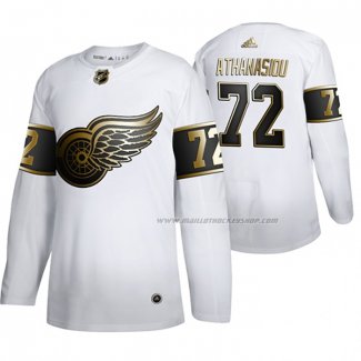 Maillot Hockey Golden Edition Detroit Red Wings Andreas Athanasiou Authentique Blanc