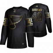 Maillot Hockey Golden Edition St. Louis Blues Ivan Barbashev Authentique Noir